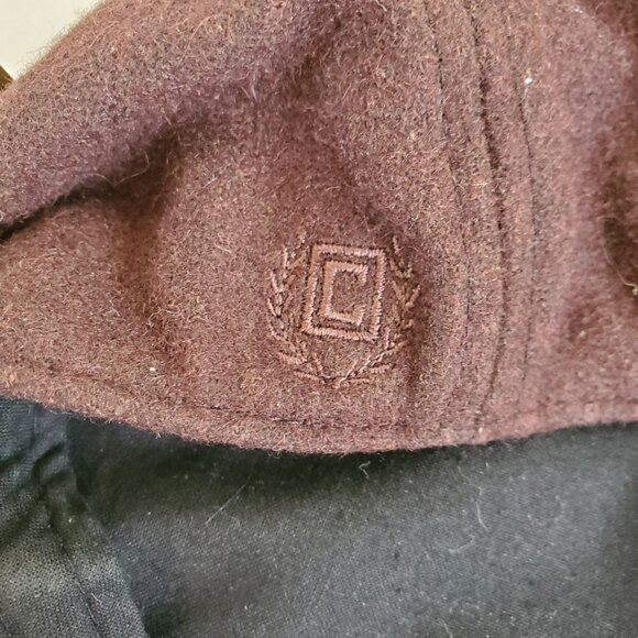 Chaps by Ralph Lauren Cabbie Newsboy Hat Men's Size S/M Brown 7 in Wool Blend - Picture 6 of 13